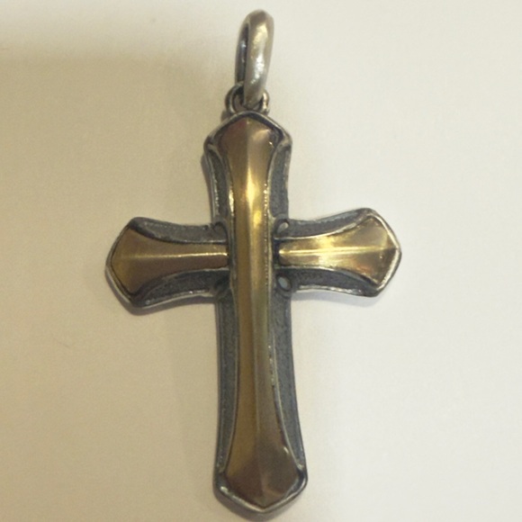 David Yurman Other - David Yurman Cross pendent with 18k gold